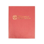 USC Trojans Cardinal Linen Seal/Logo Folder